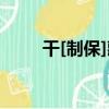 干[制保]藏（關于干[制保]藏介紹）