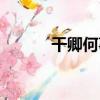 干卿何事（關于干卿何事介紹）