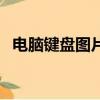 電腦鍵盤圖片大圖高清（電腦鍵盤示意圖）