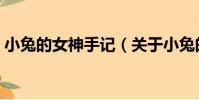 小兔的女神手記(關于小兔的女神手記簡介)