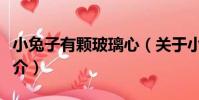 小兔子有顆玻璃心(關于小兔子有顆玻璃心簡介)