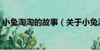小兔淘淘的故事(關于小兔淘淘的故事簡介)