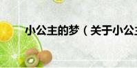 小公主的夢(關于小公主的夢簡介)