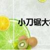 小刀鋸大樹（關于小刀鋸大樹簡介）