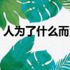 人為了什么而活著PPT（人為了什么而活著）