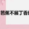 芭蕉不展丁香結同向春風各自愁的意思是什么