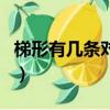 梯形有幾條對稱軸（平行四邊形有幾條對稱軸）