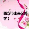 西安市未央區第一實驗小學官網（西安市未央區第一實驗小學）