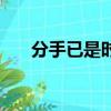 分手已是時候馮博娟（分手也是時候）