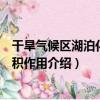 干旱氣候區湖泊化學沉積作用（關于干旱氣候區湖泊化學沉積作用介紹）