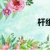 桿組詞有哪些（桿組詞）