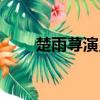 楚雨蕁演員是誰（楚雨蕁是誰演的）