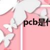 pcb是什么污染物（pcb是什么）