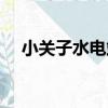 小關子水電站（關于小關子水電站簡介）