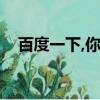 百度一下,你就上當（百度一下你就上當）