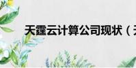 天霆云計算公司現狀(天霆云計算)