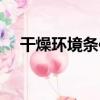 干燥環境條件（關于干燥環境條件介紹）