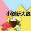 小創新大效果（關于小創新大效果簡介）