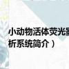 小動物活體熒光影像分析系統（關于小動物活體熒光影像分析系統簡介）