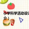 小學科學活動設計與指導（關于小學科學活動設計與指導簡介）