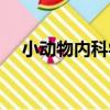 小動物內科學（關于小動物內科學簡介）