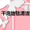 干泡地毯清潔劑（關于干泡地毯清潔劑介紹）