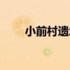 小前村遺址（關于小前村遺址簡介）