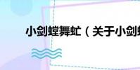 小劍螳舞虻(關于小劍螳舞虻簡介)