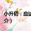 小升初：應試作文（關于小升初：應試作文簡介）
