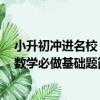 小升初沖進名校：數學必做基礎題（關于小升初沖進名校：數學必做基礎題簡介）
