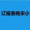 遼視春晚宋小寶小品視頻（遼視春晚宋小寶）