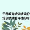 干部教育培訓績效的評估指標·影響因素及優化路徑研究（關于干部教育培訓績效的評估指標·影響因素及優化路徑研究介紹）
