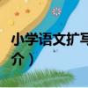 小學語文擴寫句子（關于小學語文擴寫句子簡介）