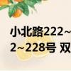 小北路222~228號 雙號民居（關于小北路222~228號 雙號民居簡介）