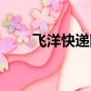 飛洋快遞國際運單查詢（飛揚快遞）