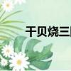 干貝燒三圓（關于干貝燒三圓介紹）