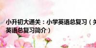 小升初大通關:小學英語總復習(關于小升初大通關:小學英語總復習簡介)