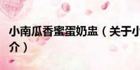 小南瓜香蜜蛋奶盅(關于小南瓜香蜜蛋奶盅簡介)