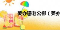 姜亦珊老公柳(姜亦珊 老公)