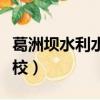 葛洲壩水利水電學校官網（葛洲壩水利水電學校）