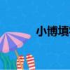 小博填字（關于小博填字簡介）