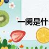 一闋是什么意思解釋（一闋的意思）