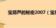 寶葫蘆的秘密2007(寶葫蘆的秘密2)