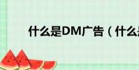 什么是DM廣告(什么是dm廣告)