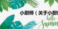 小廚師(關于小廚師簡介)