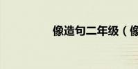 像造句二年級(像造句)