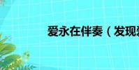 愛永在伴奏(發現愛伴奏)