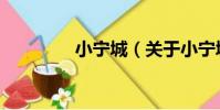 小寧城(關于小寧城簡介)