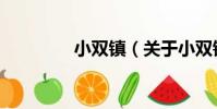 小雙鎮(關于小雙鎮簡介)