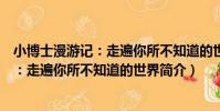 小博士漫游記:走遍你所不知道的世界(關于小博士漫游記:走遍你所不知道的世界簡介)